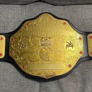 WWE World Heavyweight Championship Title Belt